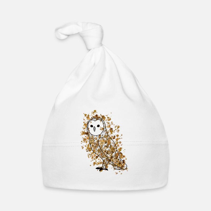 Owll GeomeTRIX bunt Baby Bio-Mütze