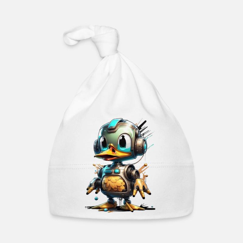 Canard robot Bonnet bio Bébé
