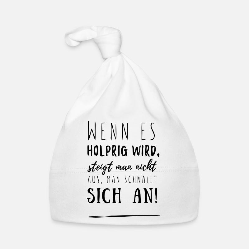 holprig Baby Bio-Mütze