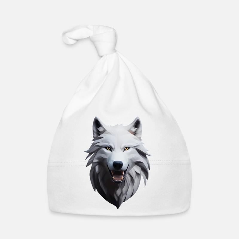 Wolf Baby Bio-Mütze
