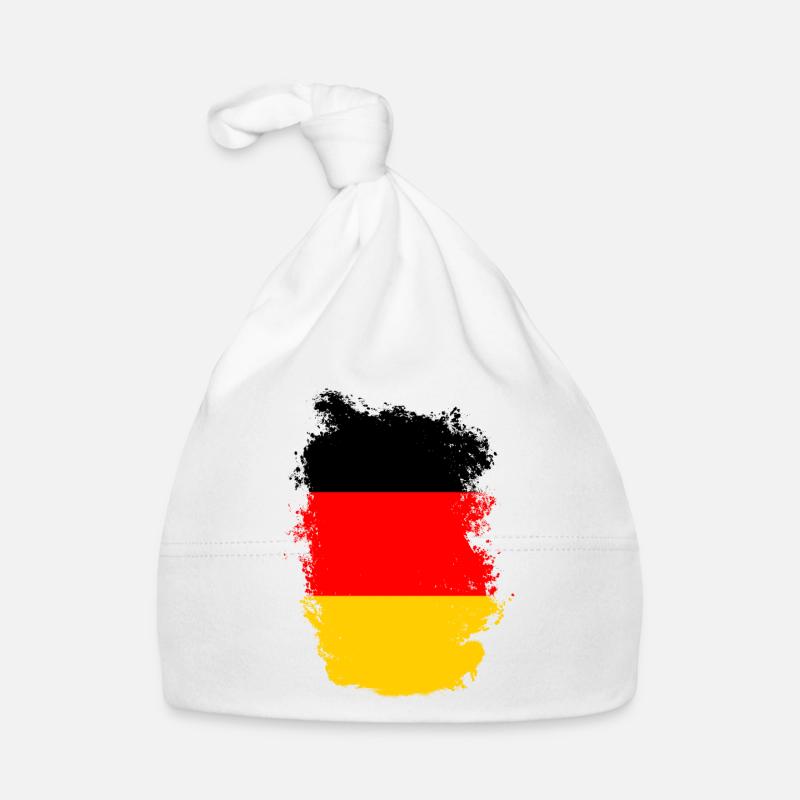 Germany Flag Homesickness German Flag Organic Baby Cap