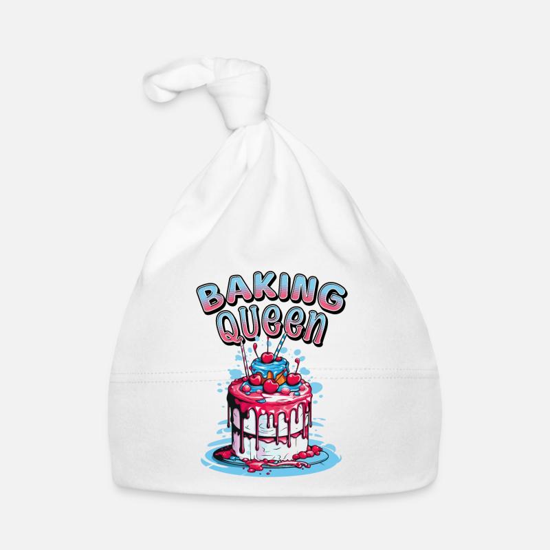 Baking Queen Baking Fairy Baker Cake Cake Organic Baby Cap