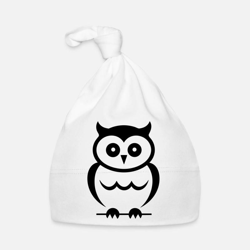 Petite chouette Bonnet bio Bébé