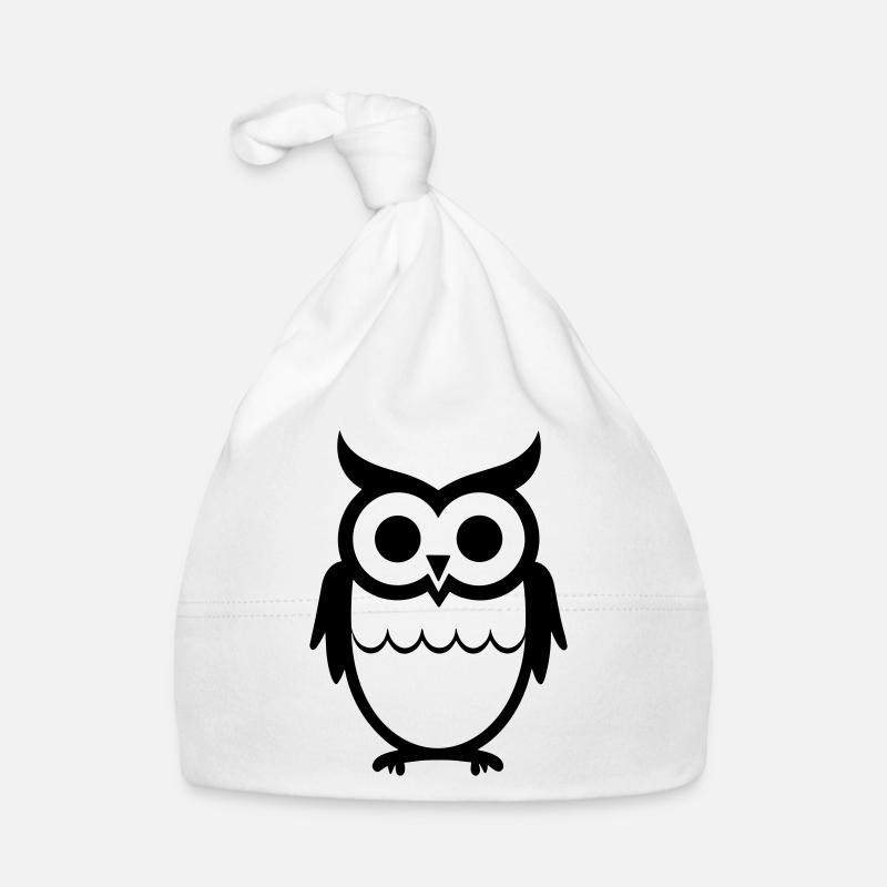 Petite chouette Bonnet bio Bébé