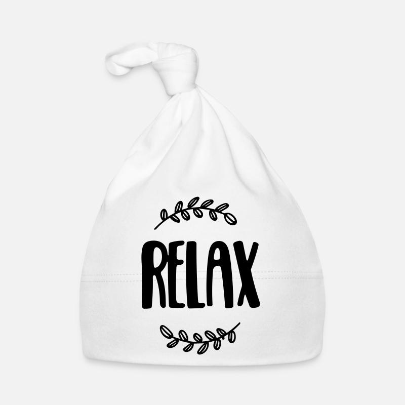 relax Organic Baby Cap