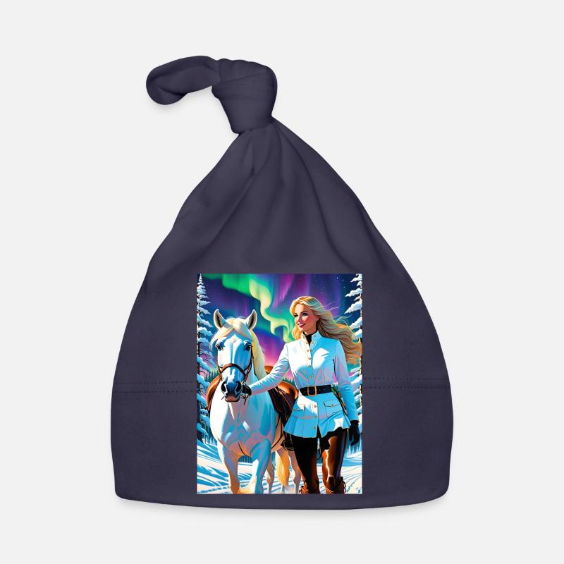 Cadeau de la mère de conception personnalisée Bonnet bio Bébé