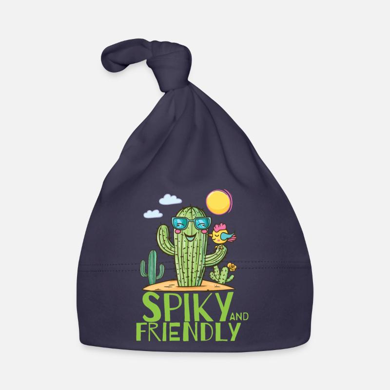 Spiky And Friendly Organic Baby Cap