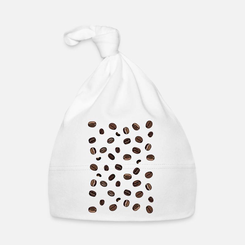 Kaffee Bohnen Baby Bio-Mütze