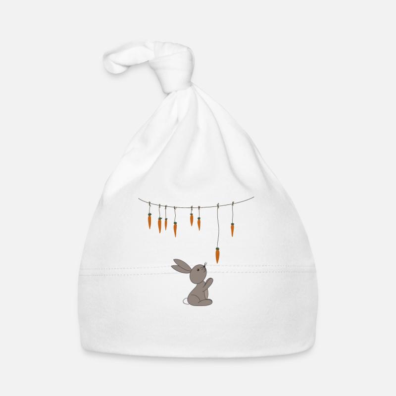 Lapin de Pâques Bonnet bio Bébé