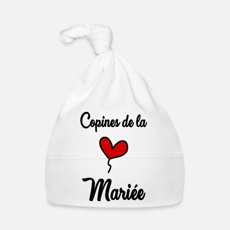 COPINES DE LA MARIEE Bonnet bio Bébé