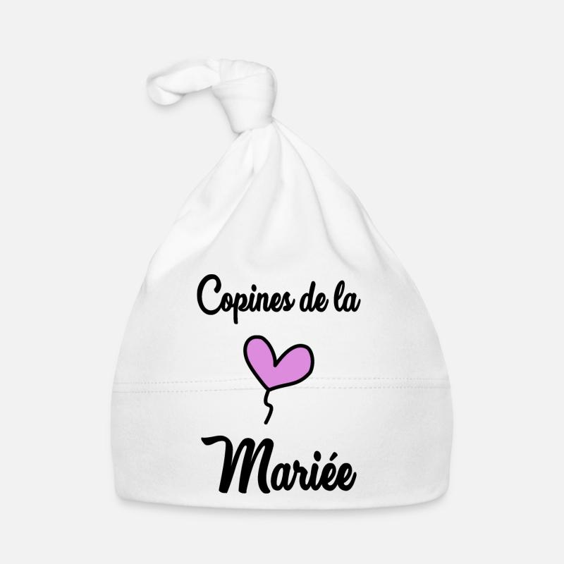 EVJF. MARIEE. TEAM. TEAM MARIEE. FUTURE MARIEE Bonnet bio Bébé