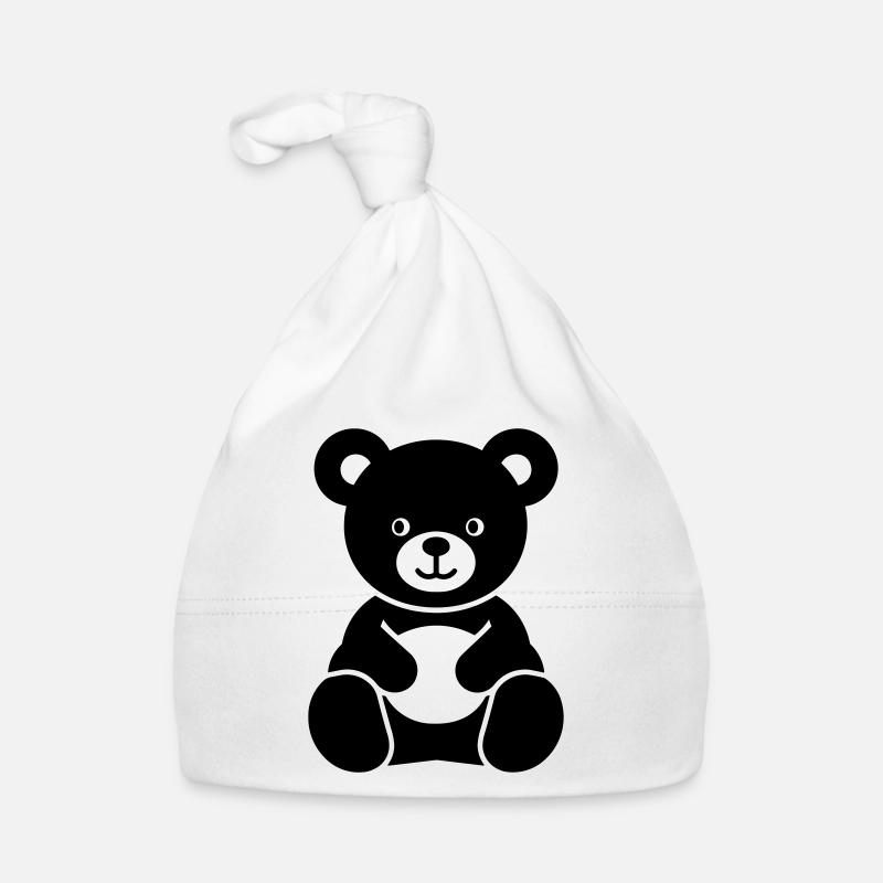 Teddybär Baby Bio-Mütze