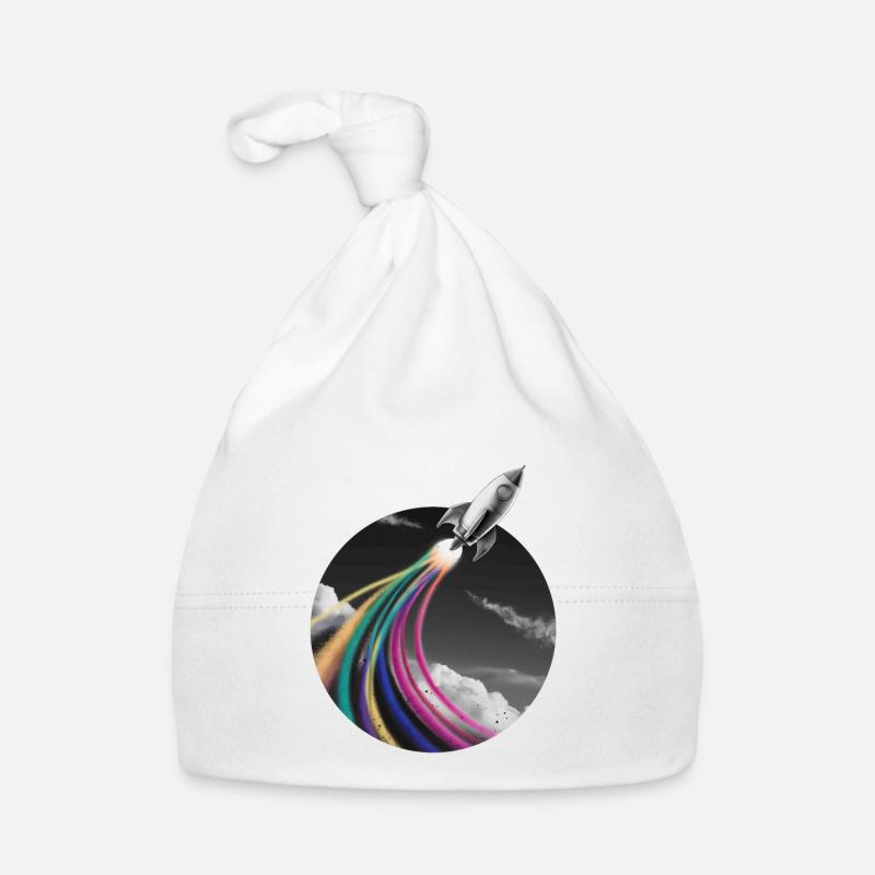 Fusée de pulvérisation colorée Bonnet bio Bébé