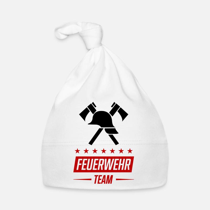 Fire Brigade Team Organic Baby Cap