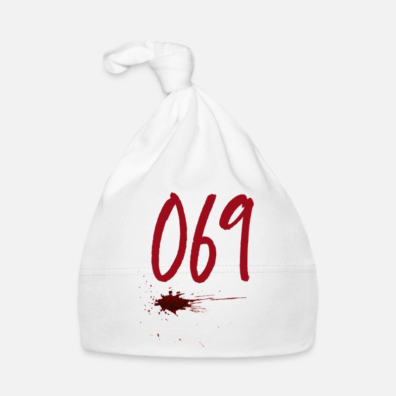 Postal Code Frankfurt 069 Organic Baby Cap