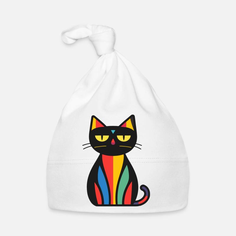 Chat Halloween Chat Bonnet bio Bébé