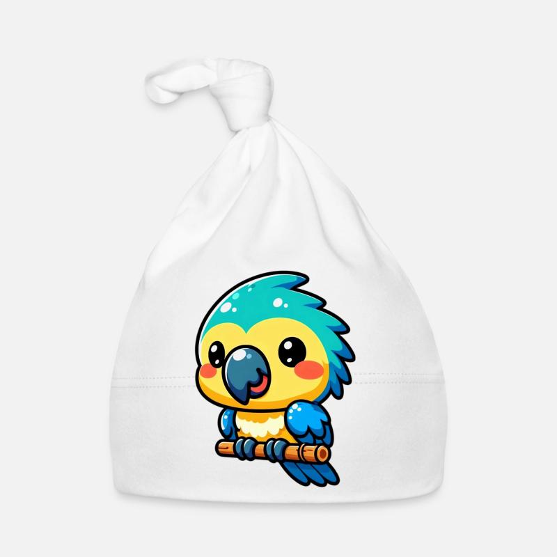 Parrot Organic Baby Cap