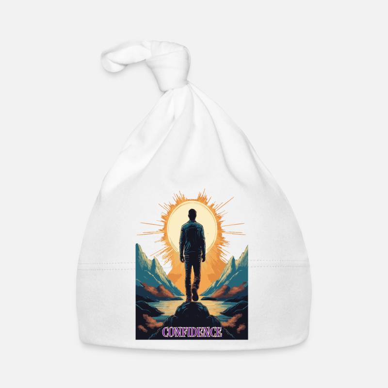 Confidence – Stärke durch Selbstbewusstsein Baby Bio-Mütze