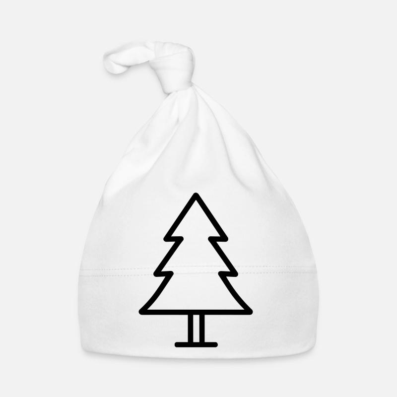 Weihnachtsbaum Baby Bio-Mütze