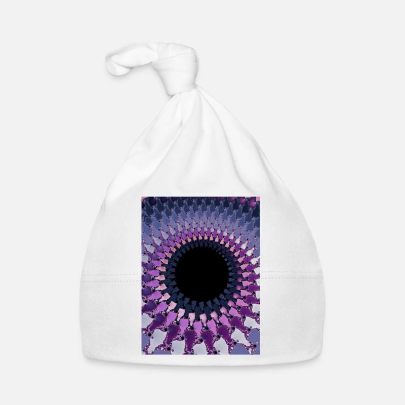 Abstract Organic Baby Cap