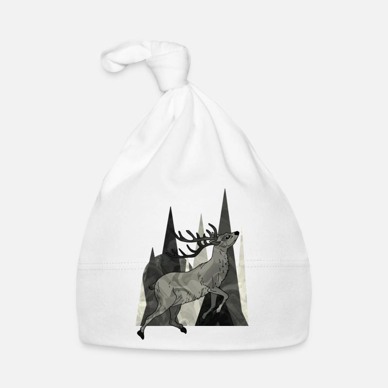 Deer Organic Baby Cap