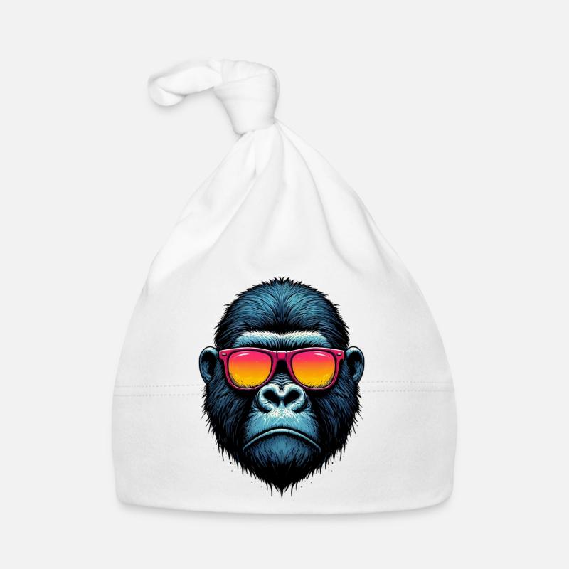 Gorilla Baby Bio-Mütze