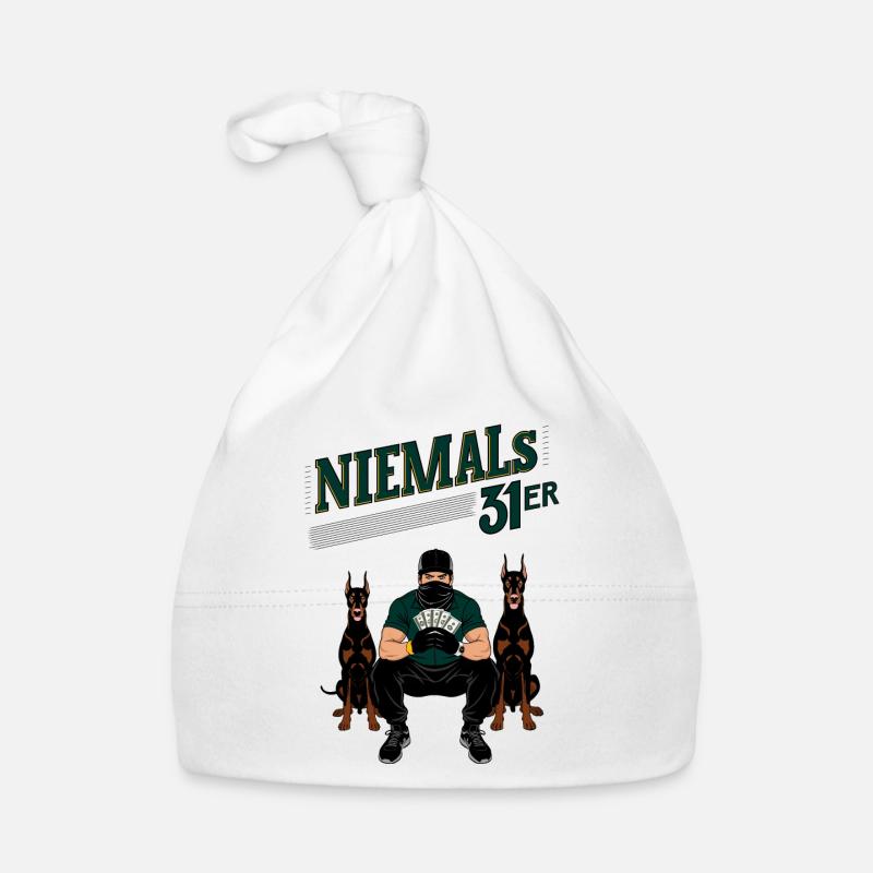 Niemals 31ER Baby Bio-Mütze