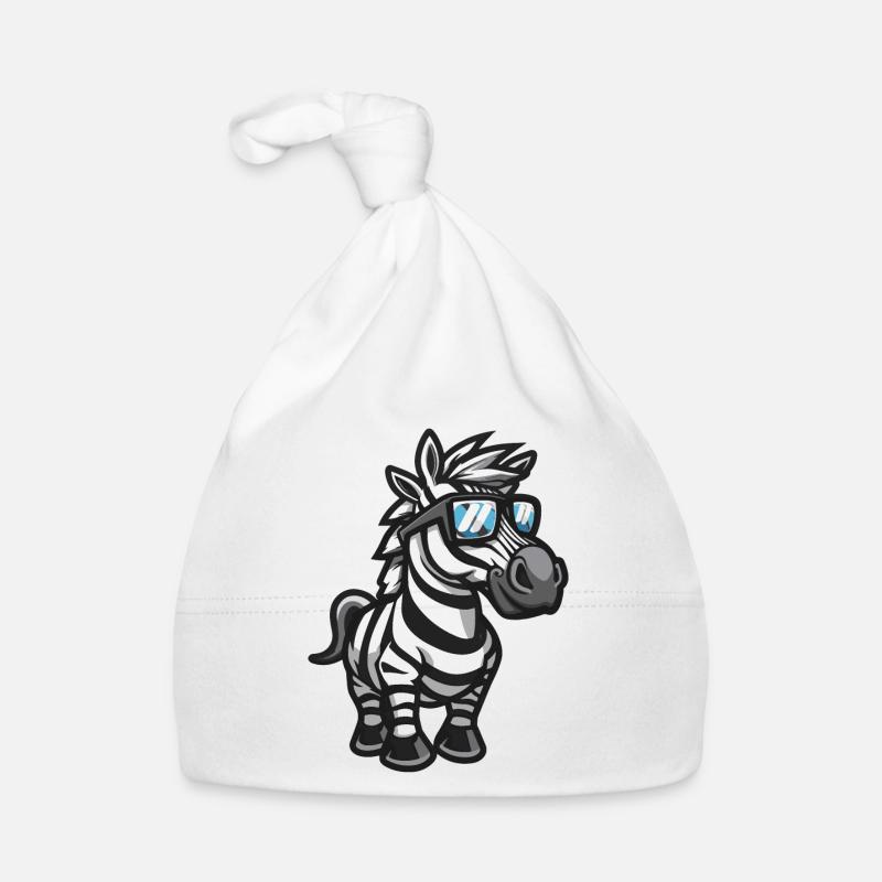 Zebra Comic Cool Baby Bio-Mütze