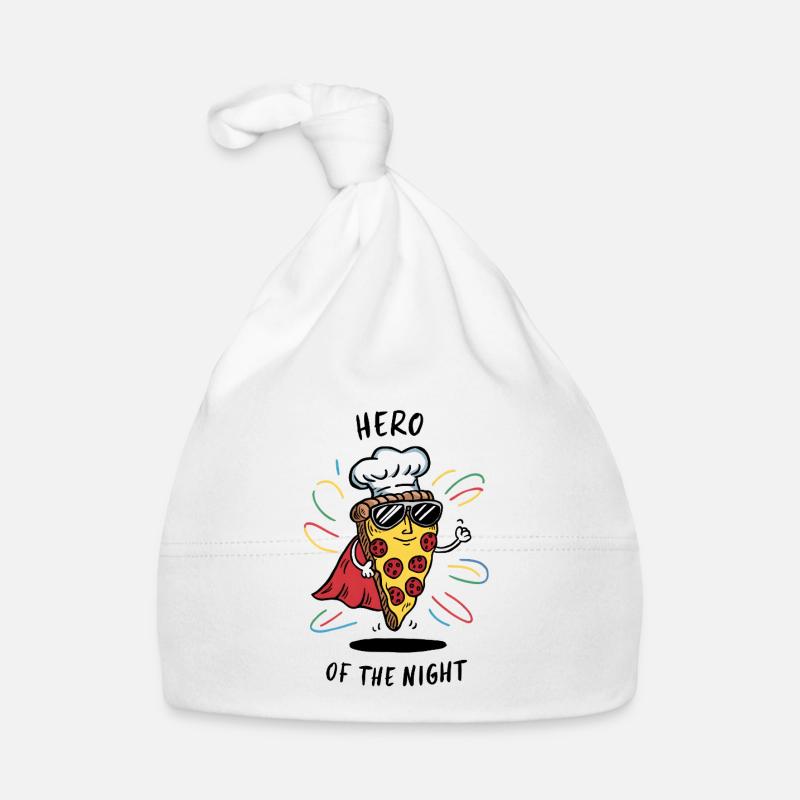 Restes de Pizza Hero Bonnet bio Bébé