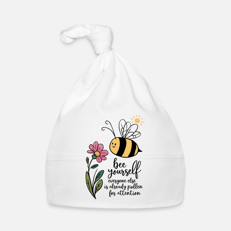 Bee Yourself Organic Baby Cap