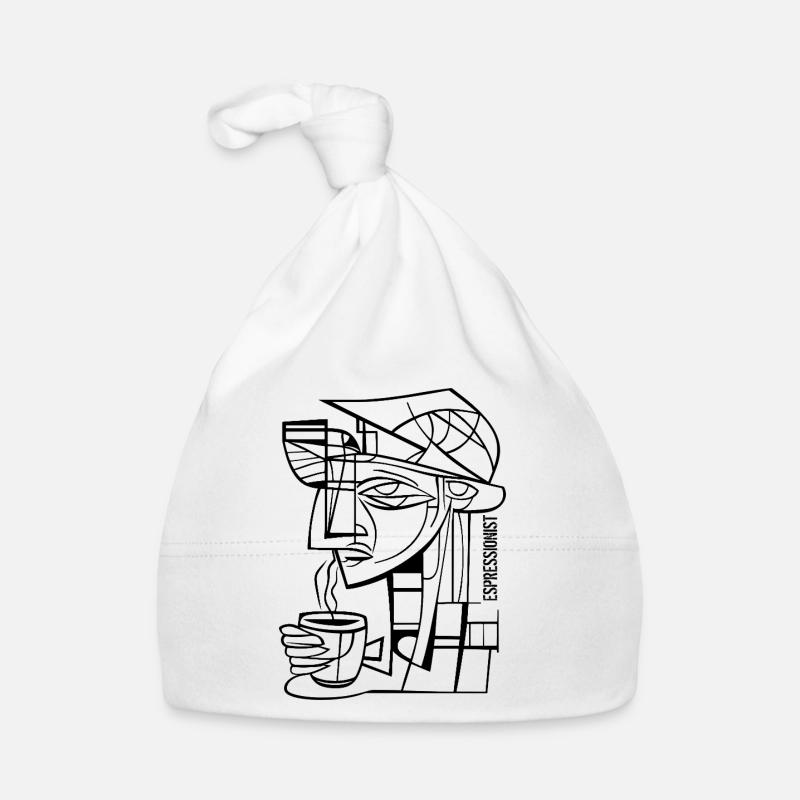 Espressionniste - Espresso - Expressionnisme Bonnet bio Bébé
