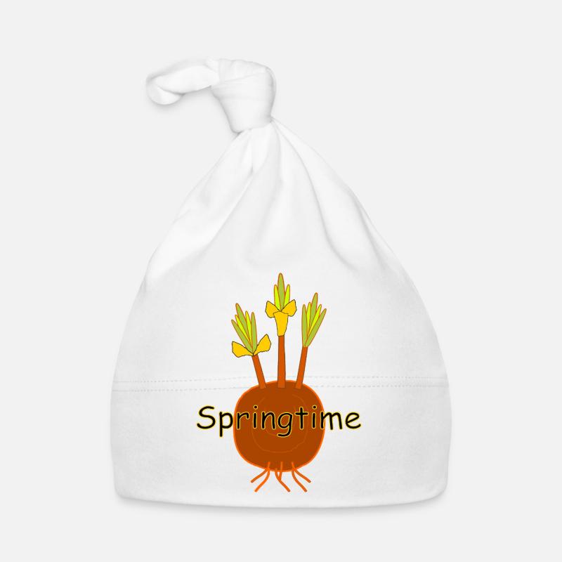 Spring time Organic Baby Cap