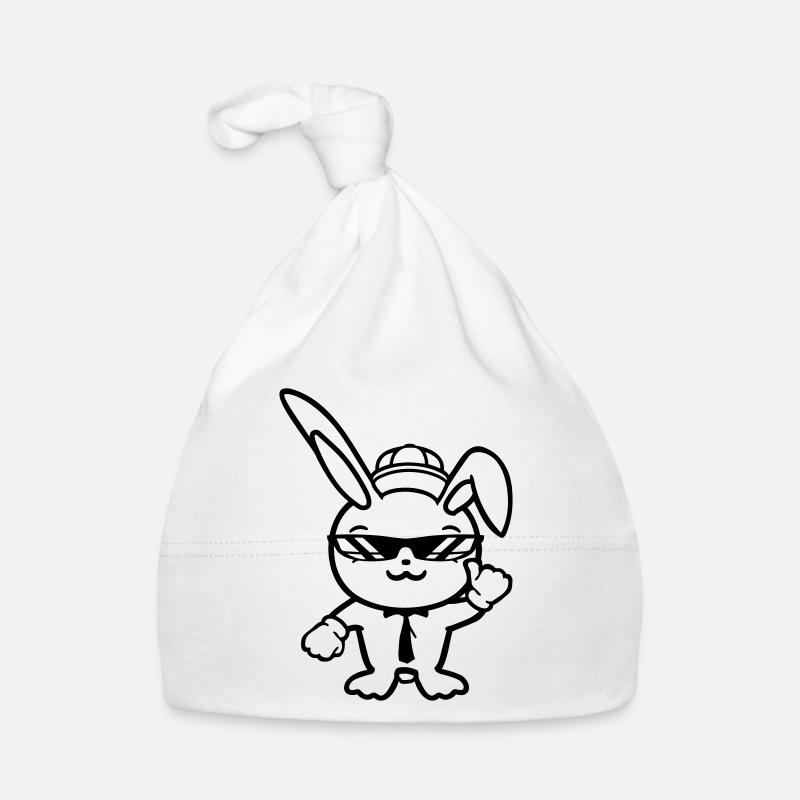 Lunettes de soleil lapin Cappy cravate Cool Hat Comic Bonnet bio Bébé