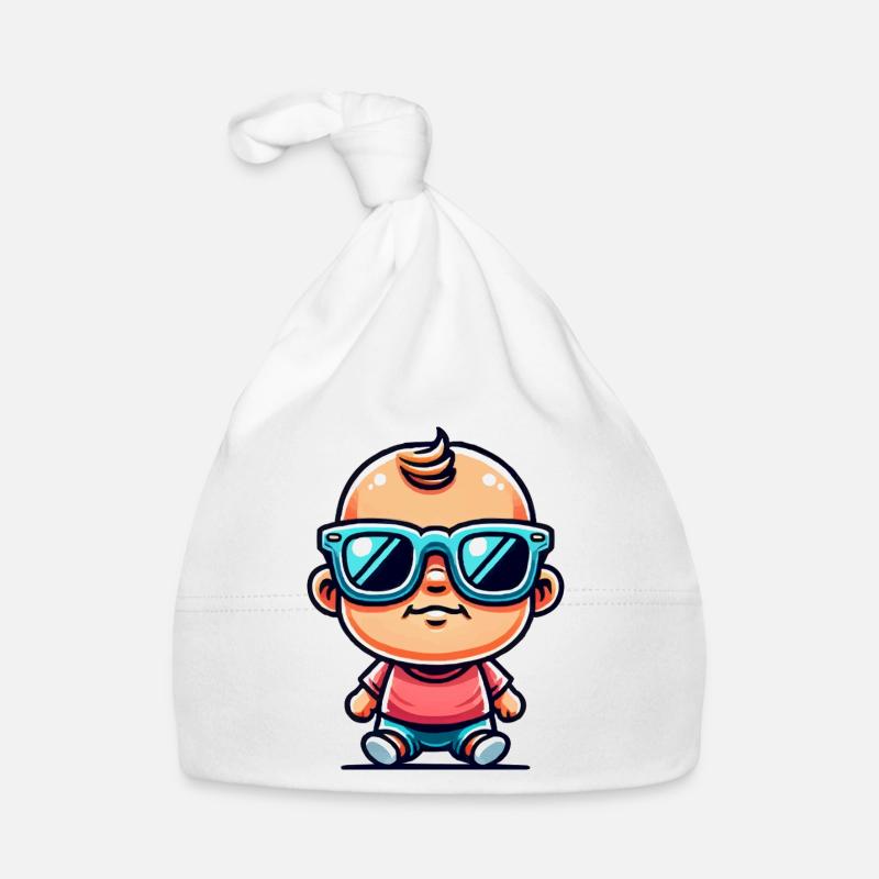 baby comic junge Baby Bio-Mütze