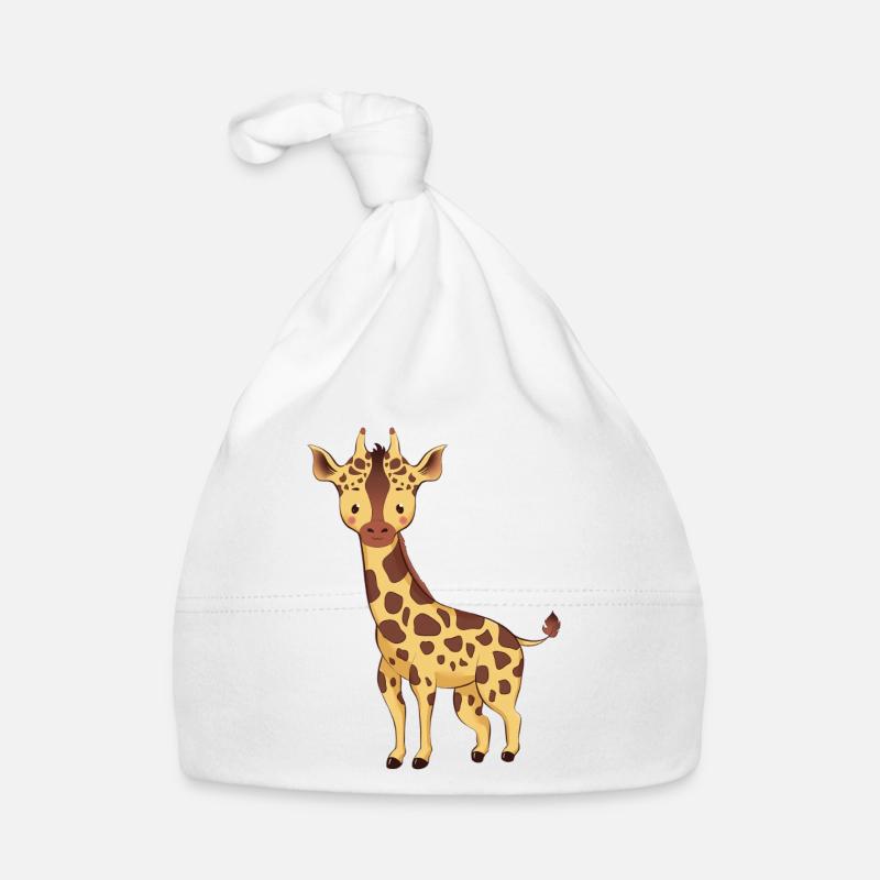 Girafe Bonnet bio Bébé