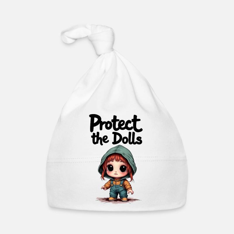 Protect the Dolls - Sweet Message Organic Baby Cap