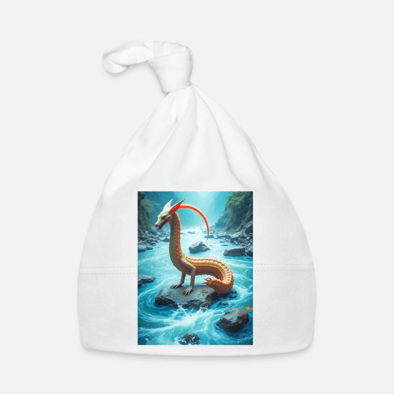 Nguruvilu, poisson-renard mapuche du peuple de rivière chilien Bonnet bio Bébé