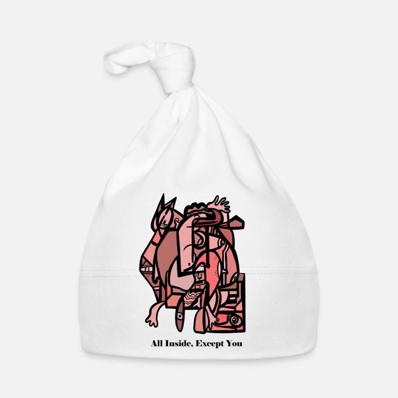 All Inside, Except You Organic Baby Cap