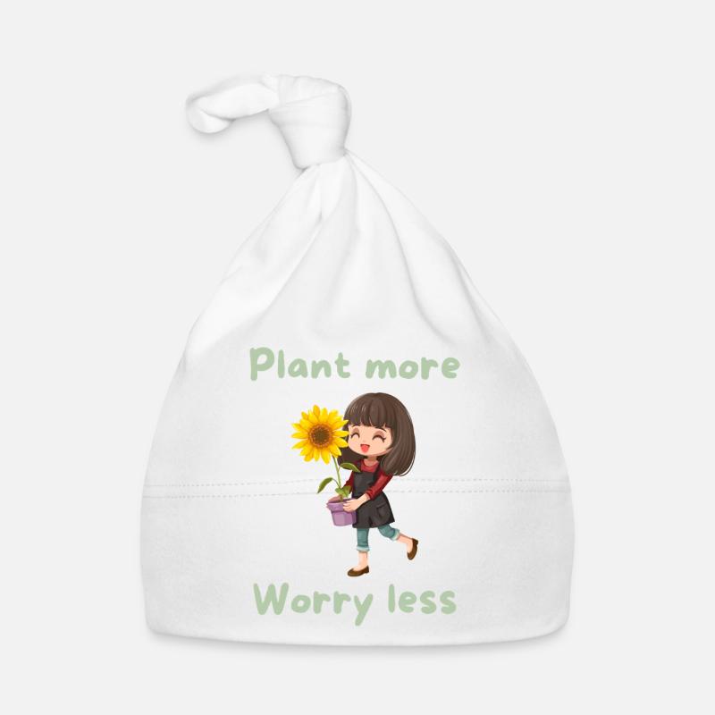 Plantez plus, moins d’inquiétude Bonnet bio Bébé