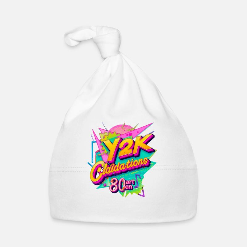 Conception de célébration rétro Y2K Bonnet bio Bébé