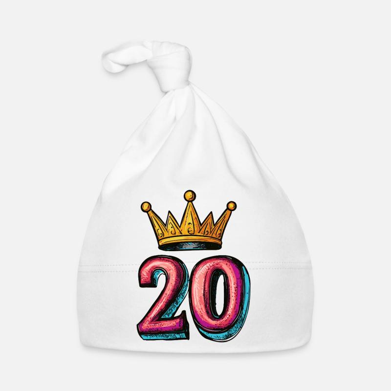 Couronne numéro 20 Bonnet bio Bébé
