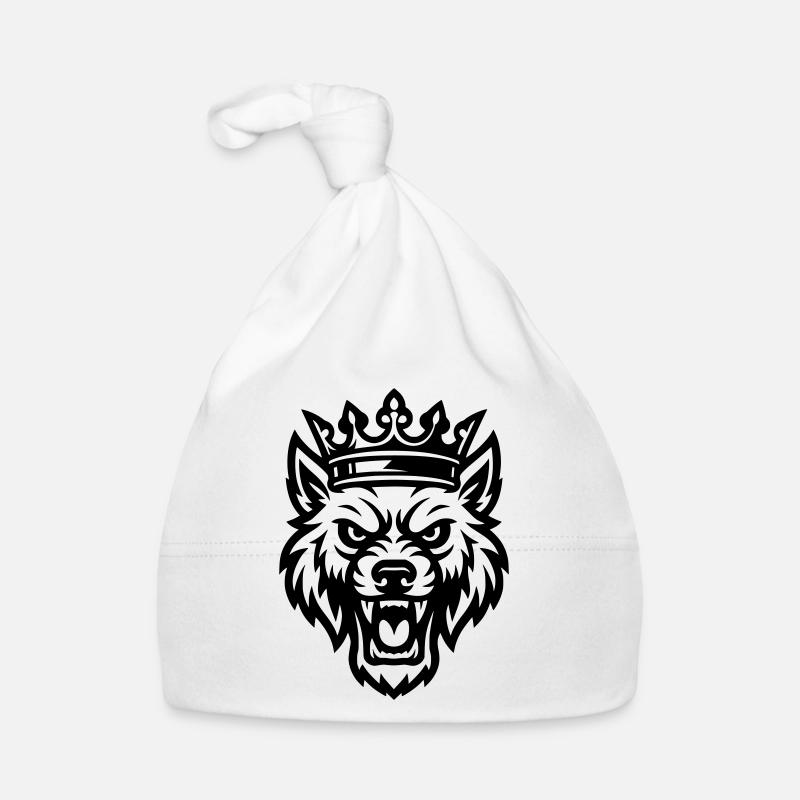 Wolf Baby Bio-Mütze