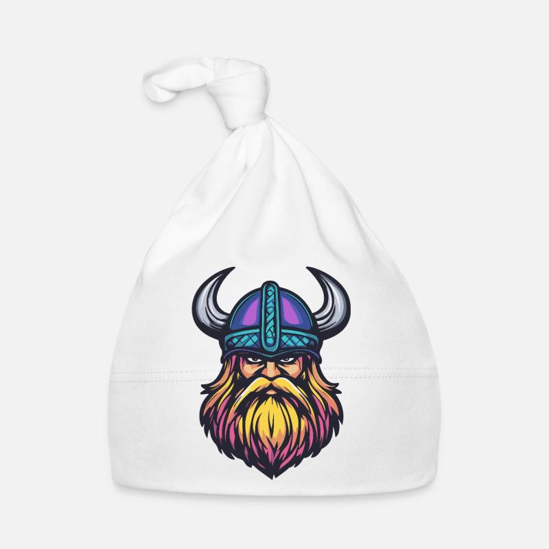 Wikinger Helm Baby Bio-Mütze