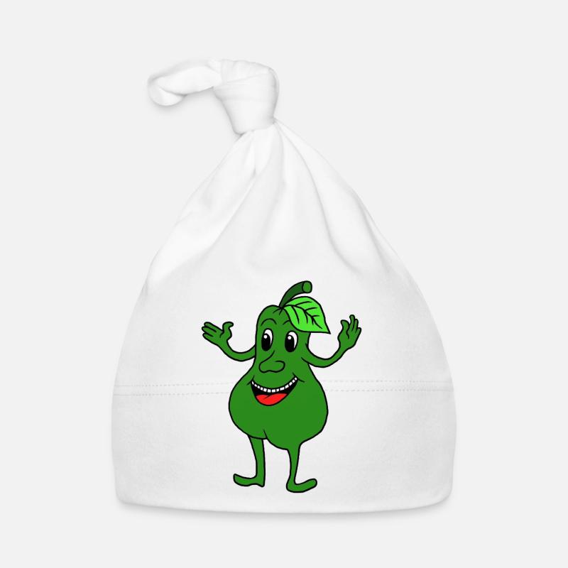 Birne Obst Baby Bio-Mütze