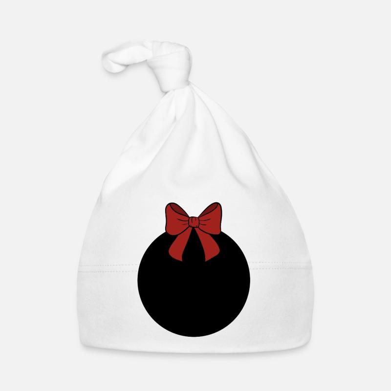 Weihnachtskugel  Baby Bio-Mütze