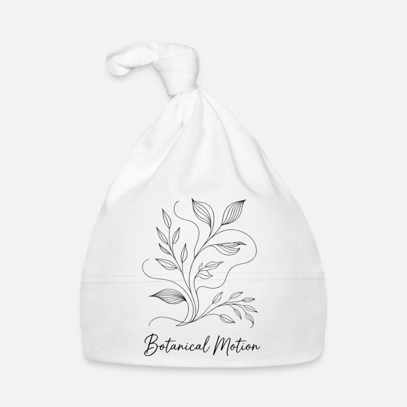 Botanical Motion – Bewegung der Natur Baby Bio-Mütze