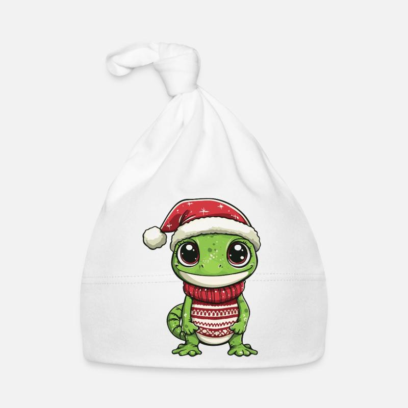 Noël de Noël Lizard Bonnet bio Bébé