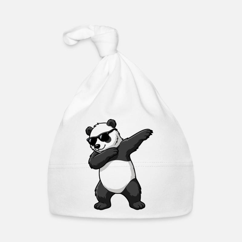 Dab Panda Baby Bio-Mütze