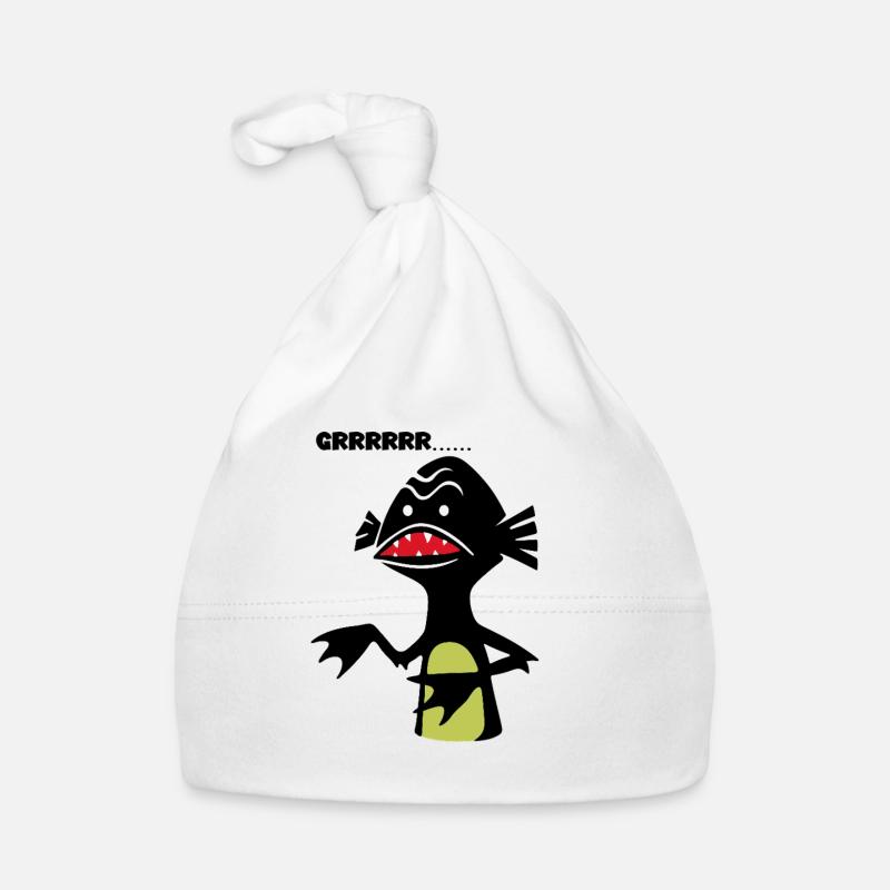  Wassermonster Baby Bio-Mütze