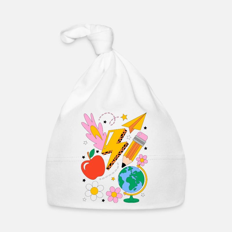Schule Einschulung Baby Bio-Mütze